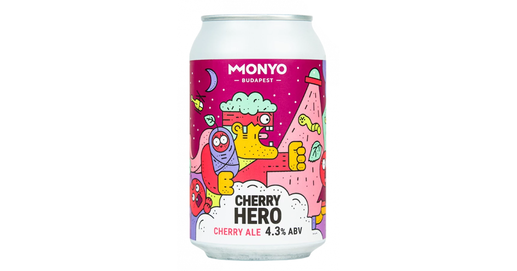MONYO Brewing Cherry Hero 4,3% 330ml • Drink Station • Craft sör