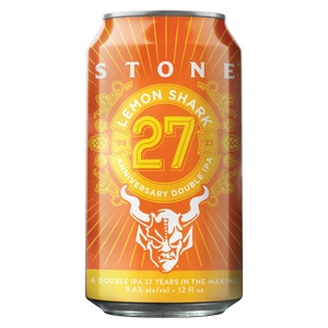 Stone Brewing 27th Anniversary Lemon Shark Double IPA 9,6% 355ml