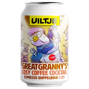 Uiltje Brewing Company Greatgranny’s Cosy Coffee Cocktail Bock 7,2% 330ml