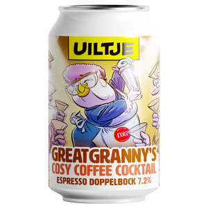 Uiltje Brewing Company Greatgranny’s Cosy Coffee Cocktail Bock 7,2% 330ml
