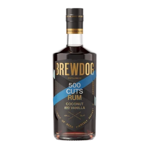 BrewDog Distilling 500 Cuts Coconut & Vanilla Rum 40% 700ml