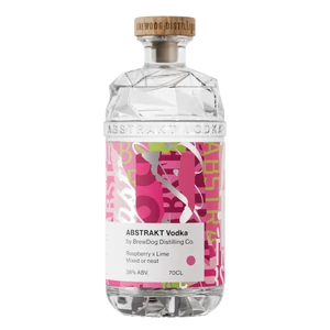 Abstrakt Raspberry & Lime Vodka by BrewDog 38% 700ml