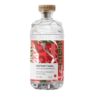 Abstrakt Watermelon & Strawberry Vodka by BrewDog 38% 700ml