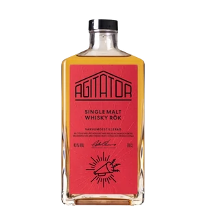 Agitator Single Malt Rök Whisky 43% 700ml DRS