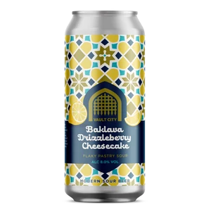 Vault City Baklava Drizzleberry Cheesecake 8% 440ml DRS