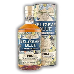 Belizean Blue Signature Blend Rum 40% 700ml DRS