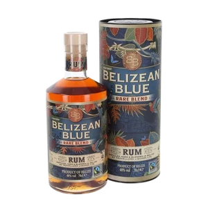 Belizean Blue Rare Blend Rum 48% 700ml DRS
