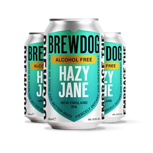 BrewDog Hazy AF NEIPA doboz 0,5% 330ml (alkoholmentes) DRS