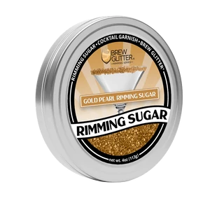 Brew Glitter Rimming Sugar Gold 113g