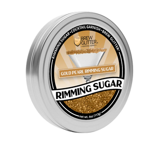 Brew Glitter Rimming Sugar Gold 113g
