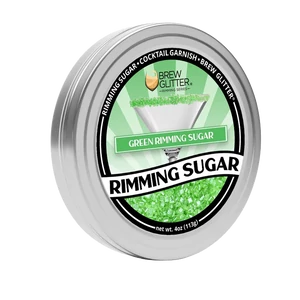 Brew Glitter Rimming Sugar Green 113g