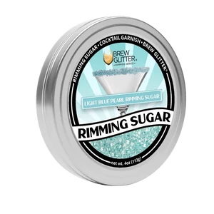 Brew Glitter Rimming Sugar Light Blue 113g
