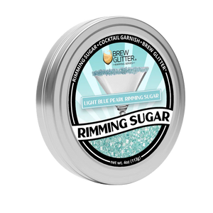 Brew Glitter Rimming Sugar Light Blue 113g