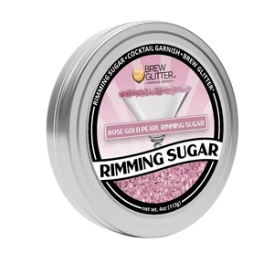 Brew Glitter Rimming Sugar Rose Gold 113g