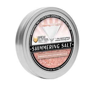 Brew Glitter Shimmering Salt Rose Gold 113g