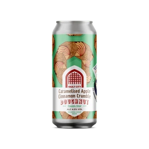 Vault City Caramelised Apple Cinnamon Crumble Doughnut Session Sour 4,5% 440ml DRS