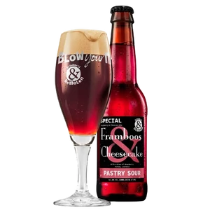 De Molen Framboos & Cheesecake Sour üveg 6% 330ml DRS