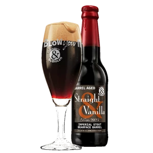 De Molen Straight & Vanilla üveg 14% 330ml DRS