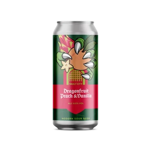 Vault City Dragonfruit Peach Vanilla 8% 440ml DRS