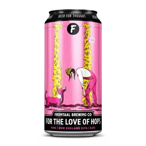 Frontaal Brewing For the Love of Hops Pink Hazy NEDIPA 8% 440ml - Drink Station