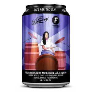 Frontaal Brewing x The Bruery I've Got Friends in the Music Business BA Blend #3 Stout 14% 330ml