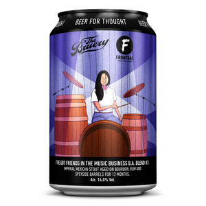 Frontaal Brewing x The Bruery I've Got Friends in the Music Business BA Blend #3 Stout 14% 330ml