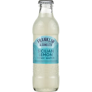 Franklin & Sons Sicilian Lemon Tonic Water 200ml DRS Franklin & Sons Sicilian Lemon Tonic Water 200ml DRS