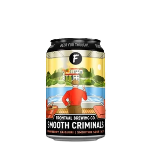 Frontaal Brewing Smooth Criminals Strawberry Banana Daquiri Sour 6,5% 330ml - Drink Station