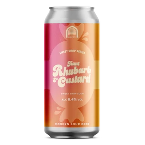 Vault City Giant Rhubarb & Custard 8,4% 440ml DRS