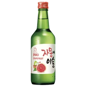 Jinro Grapefruit Soju 13% 350ml DRS