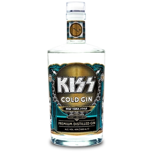 KISS Cold Gin New York Style 40% 500ml