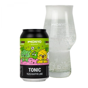 MONYO Brewing Yuzu Kaffir Lime Tonic 0% 330ml