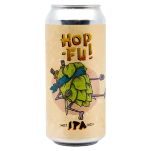 Omnipollo Hop-Fu! West Coast IPA doboz 7,5% 440ml DRS