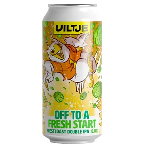 Uiltje Brewing Company Off to a Fresh Start West Coast DIPA 8% 440ml