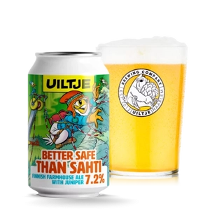 Uiltje Brewing Company Better Safe Than Sahti Pilsner 7,2% 330ml