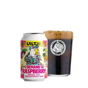 Uiltje Brewing Company I Demand A Raspberry Stout doboz 9,5% 330ml DRS