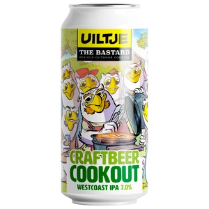 Uiltje Brewing Company Craftbeer Cookout! West Coast IPA 7% 440ml