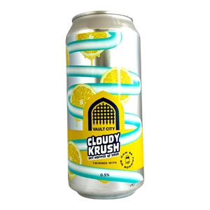 Vault City Cloudy Krush Dry-Hopped AF 0,5% 440ml DRS