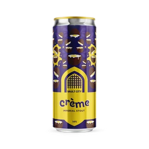 Vault City Creme Imperial Stout 14% 330ml DRS