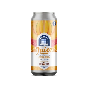 Vault City Juice-Mango, Peach, Guava, Orange 5% 440ml DRS