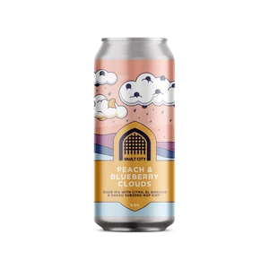 Vault City Peach & Blueberry Clouds 6,5% 440ml DRS