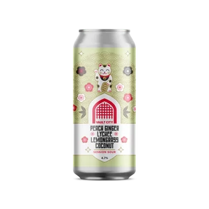 Vault City Peach & Ginger Lychee Lemongrass Coconut Session 4,7% 440ml DRS