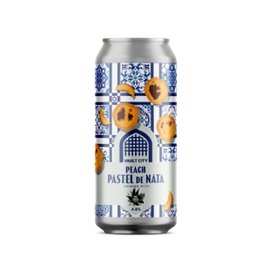 Vault City Peach Pastel De Nata 5% 440ml DRS