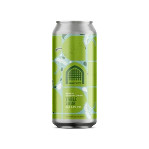 Vault City Pear & Elderflower Table Sour 3% 440ml DRS