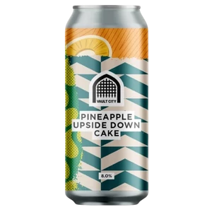 Vault City Pineapple Upside Down Cake 8% 440ml - Drink Station