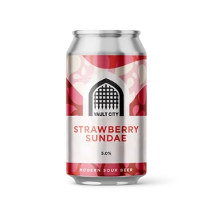 Vault City Strawberry Sundae Sour 5% 440ml DRS