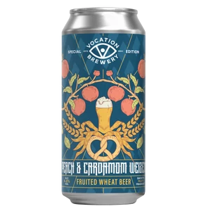 Vocation Brewery Peach & Cardamom Weizen 4,8% 440ml DRS