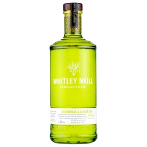 Whitley Neill Lemongrass & Ginger Gin 43% 700ml