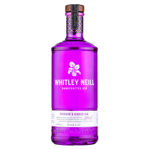 Whitley Neill Rhubarb & Ginger Gin 43% 700ml