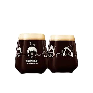 pohár Frontaal Brewing fehér 490ml